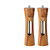 Wood Salt and Pepper Grinder Set with Base(2)