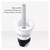 Easily Adjustable Electric Pepper And Salt Grinder Set With Adjustable Coarseness, Battery Operated Mills 2 Pcs Keeps grind Fresh(Silver)