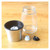 Easily Adjustable 2 Pcs Premium Set Of Salt And Manual Peppercorn Grinders With Adjustable Ceramic Coarseness Keeps grind Fresh