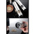XJPWZER Electric Salt and Pepper Mill Set Automatic Herb Spice Grinder Adjustable Coarseness Gifts Kitchen Gadget(D)