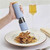 Easily Adjustable Electric Salt Pepper Grinder Set Led Light Automatic Spice Herb Mill Adjustable Coarseness Keeps grind Fresh(Blue,2pcs)