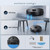 Kilgone Robot Vacuum and Mop with Self Emptying Dock, 90 Days Hands-Free