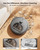 Lefant Robot Vacuum and Mop, Smart Mapping and Obstacle Avoidance, Tangle-Free Pet Hair, 2.4G/5G WiFi App Control, Slim Design for Wider Coverage, Carpet Detection, M330 Pro, Grey