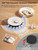 Lefant Robot Vacuum and Mop, 75-Day Self-Emptying, 6000Pa Strong Suction, Customized Cleaning, Multi-Floor Mapping, 130 Min Runtime, 2.4G/5G WiFi/Alexa/APP/iWatch, M2L Plus