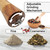 MPRKHV Wooden Pepper Mills Workmanship Salt and Grinder Spice Mill In A Set with Ceramic, Cleaning Brush