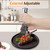 Electric Automatic Pepper Salt Grinder Set(Silver)
