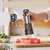 Electric Salt and Pepper Grinder Set, One-Handed Ceramic Mills(4)