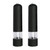 KMWHPJN Electric Salt and Pepper Mill Set Automatic Herb Spice Grinder Adjustable Coarseness Gifts Kitchen Gadget