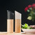 KMWHPJN Wood Salt and Pepper Grinder Set of 2-Salt and Shakers with Adjustable Ceramic Rotor-Pepper Kitchen BBQ Tool