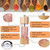 KMWHPJN Wooden Salt and Pepper Grinder Set, Manual and Mills with Acrylic Visible Window and Cleaning Brush