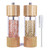 KMWHPJN Wooden Salt and Pepper Grinder Set, Manual and Mills with Acrylic Visible Window and Cleaning Brush