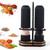 LPSEJAA Electric Salt Pepper Mill Set ABS Automatic Spice Herb Grinder Adjustable Coarseness Ceramic Core Kitchen Grinding Tools