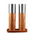 LPSEJAA Acacia Wood Pepper Grinder with Holder Salt And Set Wooden Kitchen Spice Mill Adjustable Coarseness
