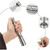 2Pcs Stainless Steel Salt and Pepper Grinder Set