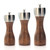 Salt and Pepper Grinder Set, Wood Pepper Mill with Carbon Steel Rotor(8 inch for pepper)