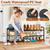 Shoe Storage Bench with Expandable Shoe Rack for Entryway, Closet, Garage