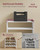 VASAGLE 3-Tier Shoe Rack for Closet, Stackable Shoe Organizer Shelf