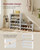 VASAGLE 3-Tier Shoe Rack for Closet, Stackable Shoe Organizer Shelf