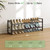 Nunsino 2-Tier Shoe Rack,Metal Shoe Organizer for Entryway,Closet&Garage