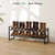 Nunsino 2-Tier Shoe Rack,Metal Shoe Organizer for Entryway,Closet&Garage