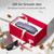 Ulike Laser Hair Removal Device Air 10 Ipl Gift for Women and Men, Ice Cool and Permanent Hair Reduction for Nearly Painless, Dual Lights, Skin Sensor & USHR Mode Hair Removal in 10mins from Home