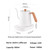 110V/220V Electric Kettle Hand Brew Coffee Pot Gooseneck Jug Slender Mouth Pot Smart Temperature Control Kettle Teapot 1000W