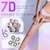 5 in 1 Electric Razors for Women Cordless Electric Painless Leg Shaver Hair Remover for Legs Bikini Face Lips Hairs Sensitive Skin Waterproof Wet Dry Female Bikini Trimmer