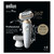 Braun Silk-épil 9 Flex Epilator, 360 Flex and Pivoting Head, Wet and Dry, Includes Shaver Head, Trimmer Comb, SES9-041 3D, Tinted Gold