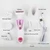 Feilx Electric Razor for Women - Womens Shaver Bikini Trimmer Body Hair Removal for Legs and Underarms Rechargeable Wet and Dry Painless Cordless with LED Light