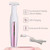 Feilx Cordless All-in-One Advanced Wet & Dry Rechargeable Womens Electric Shaver for Sensitive Skin with Bikini Attachment and Pop-Up Trimmer