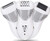 zhanghong Epilators - Cordless Women Epilator 3 in 1 Electric Women Shaver Hair Removal, Dry Hair Shavers, for Upper Lip, Legs and Underarm