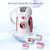 Marycan Hair Removal Epilator for Women Rechargeable Electric Razor Shaver, 4 in 1 Multi-Function Electric Razor, Dry & Wet Available - Precise Hair Removal