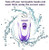 zhanghong Hair Removal Epilator for Women Rechargeable Electric Razor Shaver, 3 in 1 Multi-Function Electric Razor, Dry & Wet Available