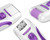 zhanghong Hair Removal Epilator for Women Rechargeable Electric Razor Shaver, 3 in 1 Multi-Function Electric Razor, Dry & Wet Available
