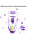 zhanghong Hair Removal Epilator for Women Rechargeable Electric Razor Shaver, 3 in 1 Multi-Function Electric Razor, Dry & Wet Available