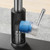 VIDEC Touch On Kitchen Faucet, 3 Modes Pull Down Sprayer, Sensor Activated, LED Temperature Control, 360-Degree Rotation, 1 or 3 Hole Deck Plate. 10-Year Warranty.(Black/Brushed Nickel,KW-66NR)
