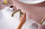 hansgrohe Tecturis S Modern 1-Handle 1-Hole 6-inch Tall Bathroom Sink Faucet in Brushed Bronze, 73321141