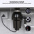 1 HP Garbage Disposal for Kitchen Sink, Matte Black Food Waste Disposer with Air Switch, 3500 RPM 4-Stage Grinding, ABS and Stainless Steel Under Sink Disposal Unit for Home Kitchen Cleanup