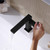 hansgrohe Tecturis E Bathroom Faucet, 1 Hole, Bathroom Sink Faucet for Vanity 1.2 GPM, Matte Black, 73021671