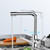 3-Way Kitchen Sink Tap 2 Water Outlets 360° Rotating Mixer Faucet 3-in-1 Water Filter Tap Stylish Gold & Black Finish Ideal for Modern Kitchens & Elegant Décor