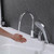 ZOCWJK Hole Bath Mixer Tap Black Bath Tub Mixer Tap with Shower Single Lever Shower Mixer Tap Shower Hose for Bath Taps,Chrome
