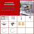 CHENWMZ Stainless Steel Sink with Faucet, Storage Shelves, and Worktable for Kitchen, Bar, and Home Use