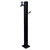 Square Garden Water Column with Lock Faucet - Frost-Resistant Floor Mount Hose Tap for Patio and Lawn Irrigation Outdoor Watering Solution
