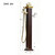 Decorative Water Feature Garden Water Column with Faucet and Spray Gun Aluminum Alloy Water Column Built-in Antifreeze Insulation Two Water Inlet Methods for Irrigation and Watering(A)