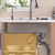 CHENWMZ Black Stainless Steel Kitchen Sink with Waterfall Black Faucet - Single Bowl Sink with All Accessories Included