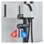 Kitchen Faucet, Matte Black Brass Bathroom Tub Faucet, Floor Mounted Free Standing Bathtub Shower Mixer Taps, Hot Cold Water Crane Swivel Spout for Kitchen Sink, Bar, Farmhouse, Laundry(Gun grey)