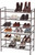 Simple Houseware 3-Tier Stackable Mesh Shoe Rack, Bronze