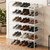 Simple Houseware 5-Tier Shoe Rack Storage Organizer, 15-24 Pairs, White