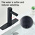 Touchless Bathroom Faucet - Waterfall Single Hole Bathroom Sink Faucet Stainless Steel, Automatic Sensor Vanity Faucets with Hole Cover Plate (Tall Version, Chrome)
