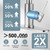 TOYWIA Touchless Kitchen Sink Faucets with Pull Down Sprayer Brushed Nickel